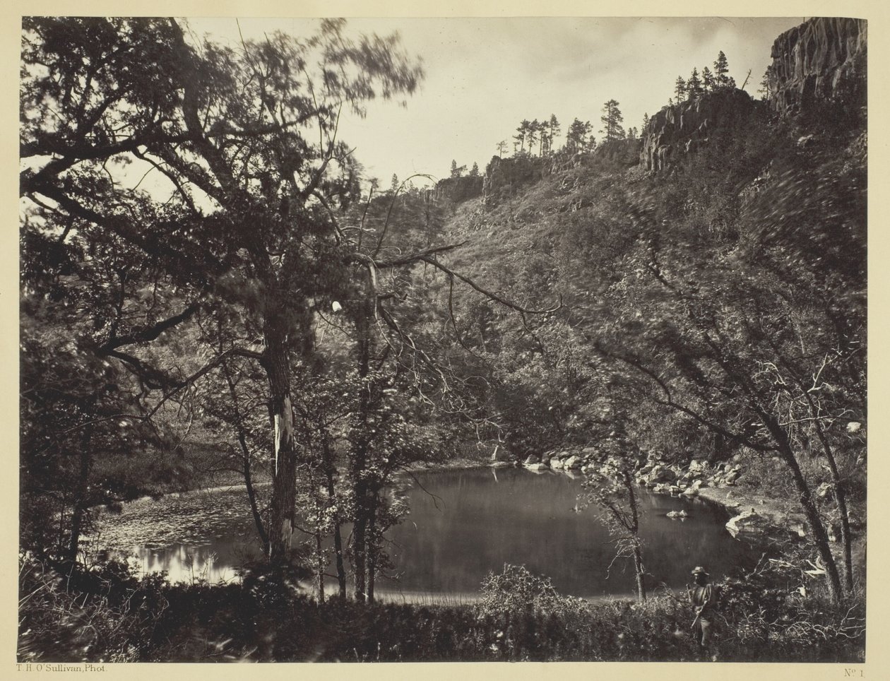 Apache Lake, Sierra Blanca Range, Arizona von Timothy O
