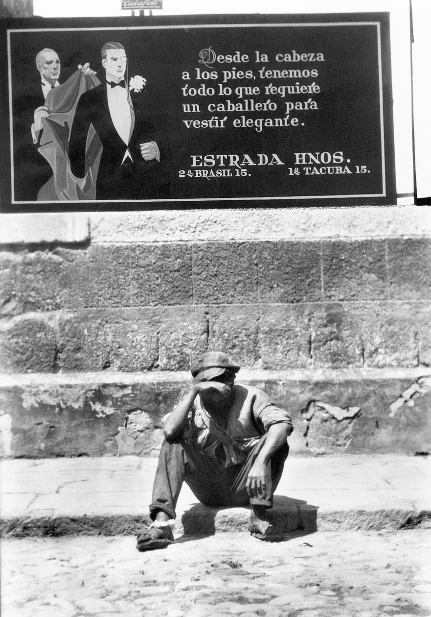 Eleganz und Elend, Mexiko-Stadt, 1928 von Tina Modotti