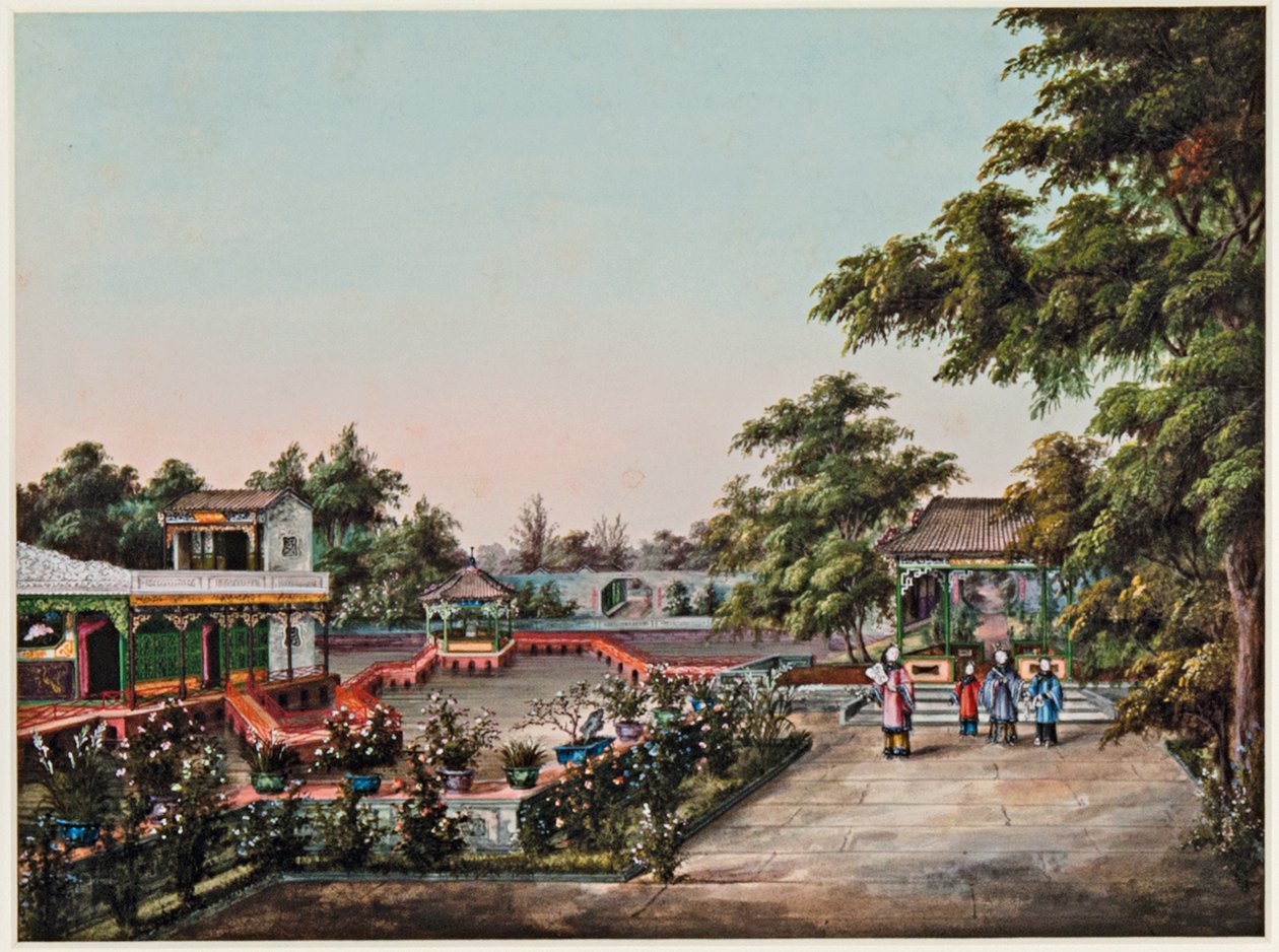 Howquas Garten, Honam von Tingqua