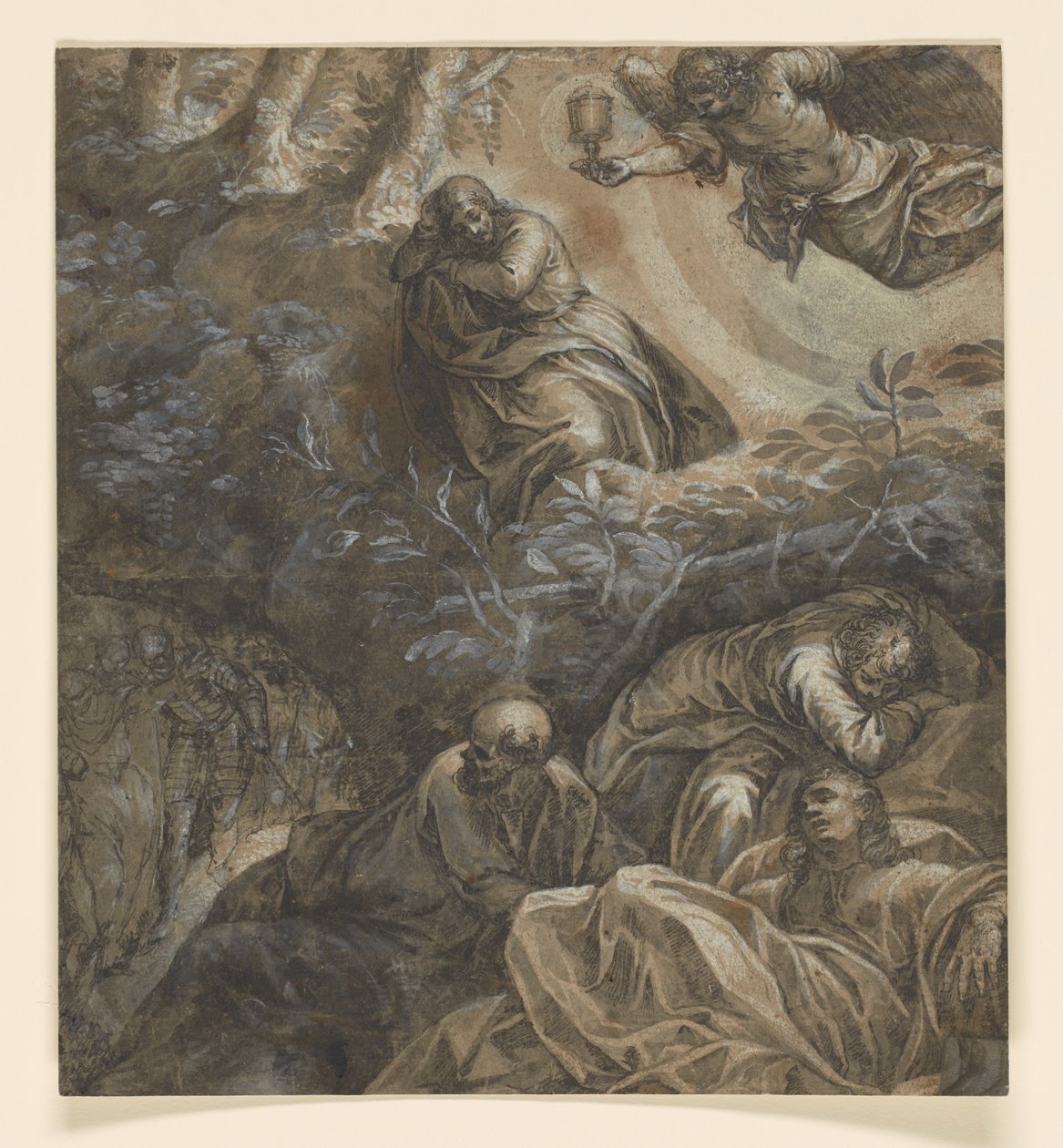 Christus im Garten Gethsemane von Tintoretto