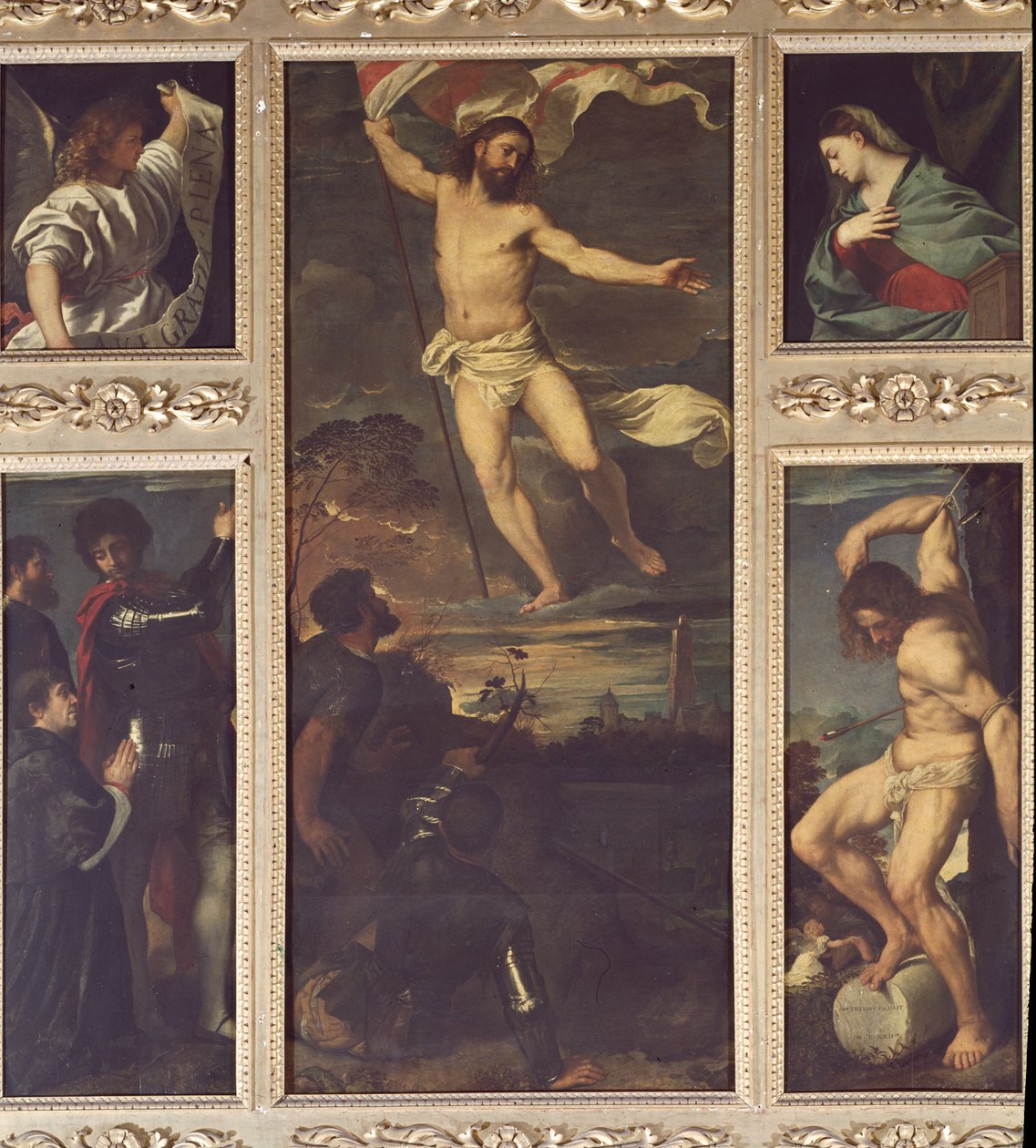 Das Averoldi-Polyptychon von Titian (c.1488 1576)
