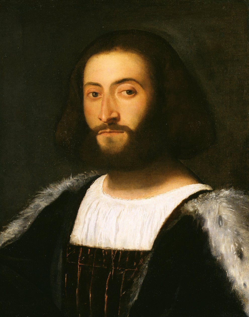Porträt eines Mannes von Tiziano Vecelli