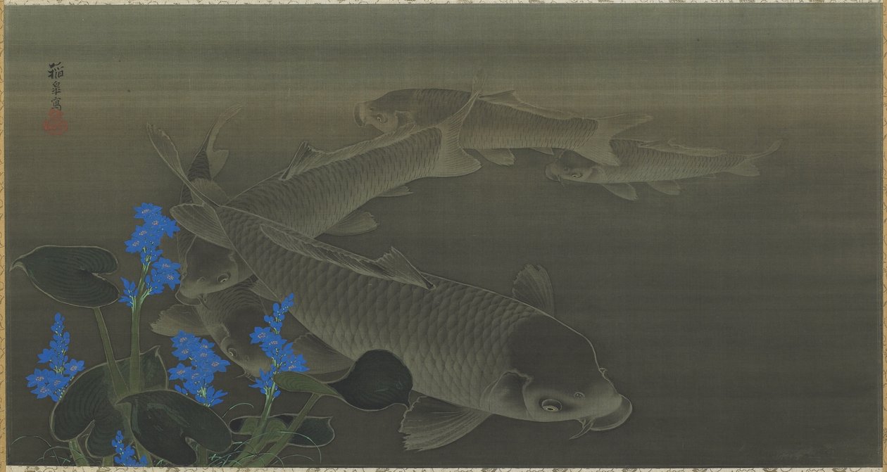 Karpfen, Edo-Periode, 1787-1846 von Toko Kuroda