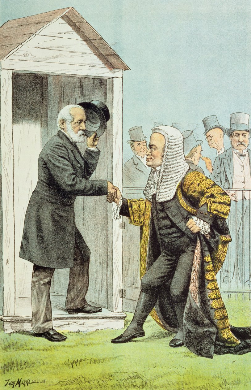 Abschied von Richter Clark, aus 