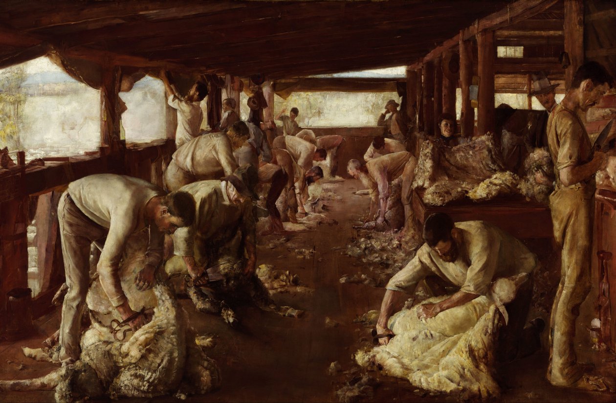 Das Goldene Vlies von Tom Roberts
