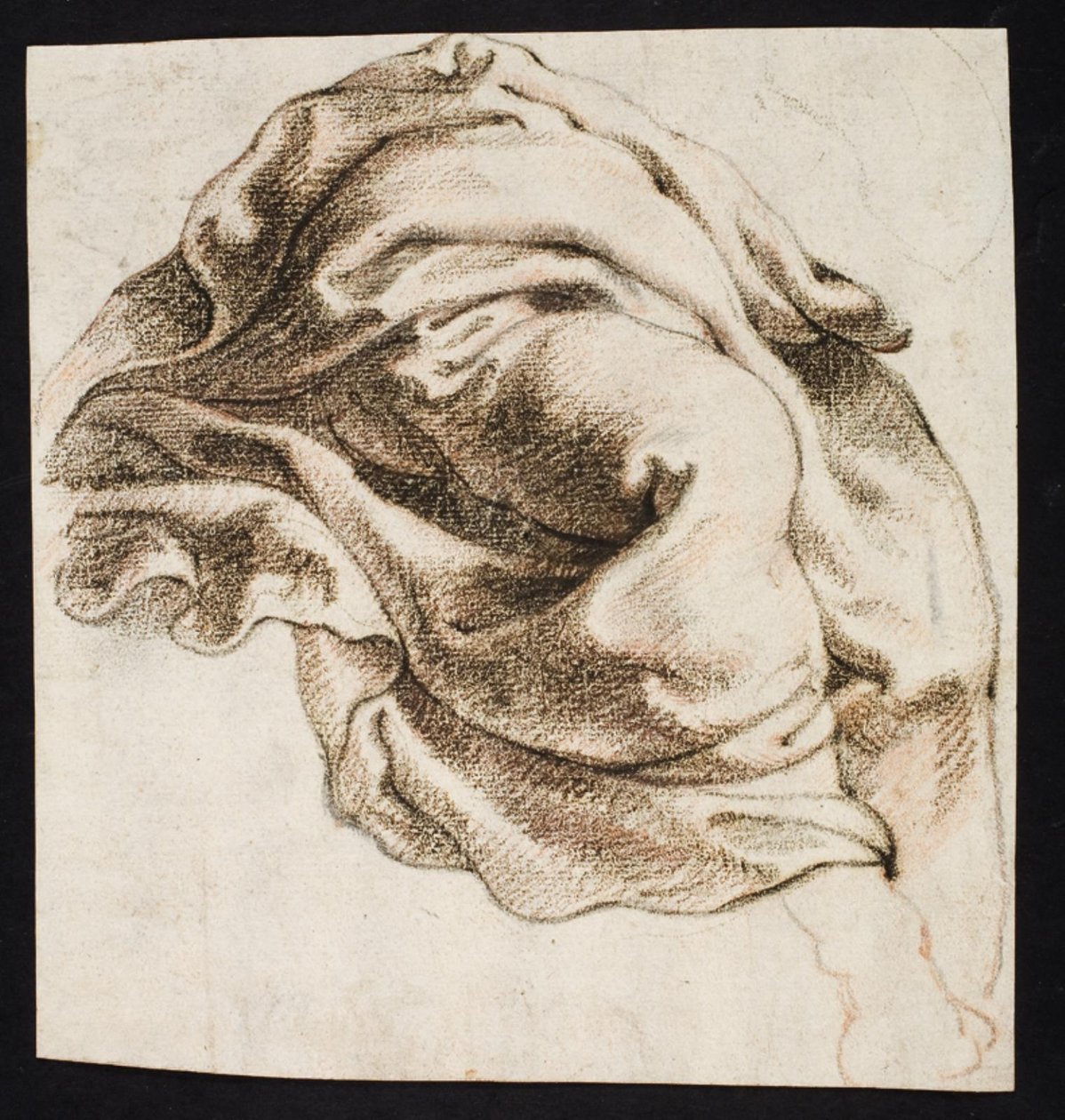 Draperiestudie von Ubekendt