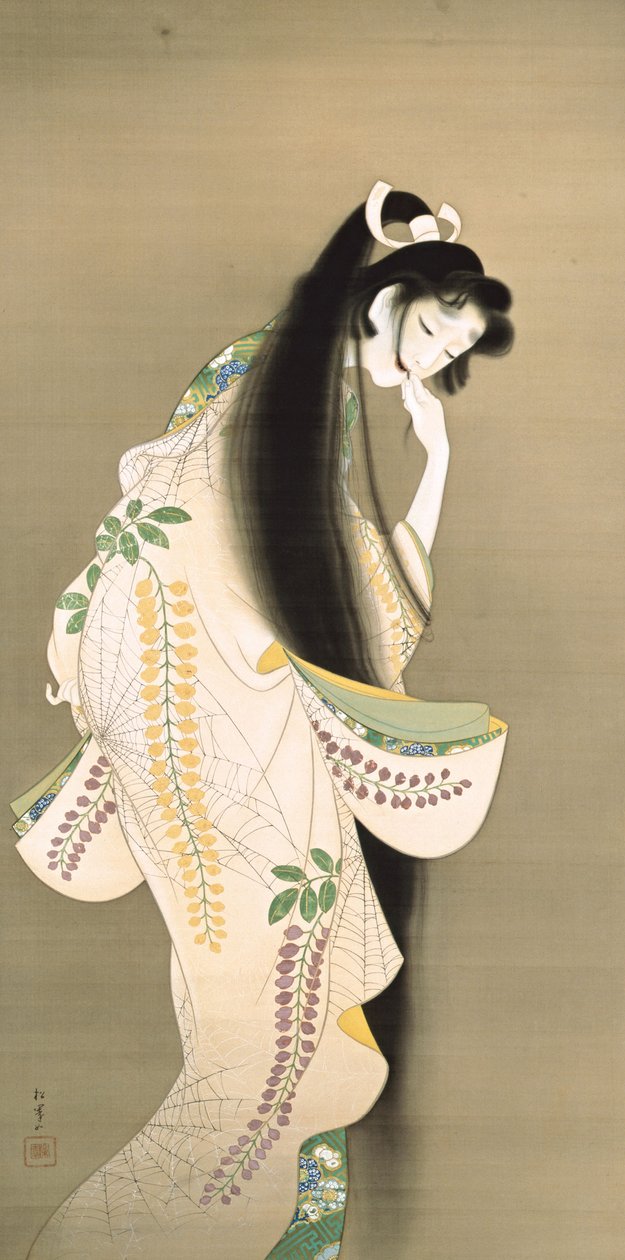 Flammenprinzessin Rokujo, 1818 von Uemura Shoen