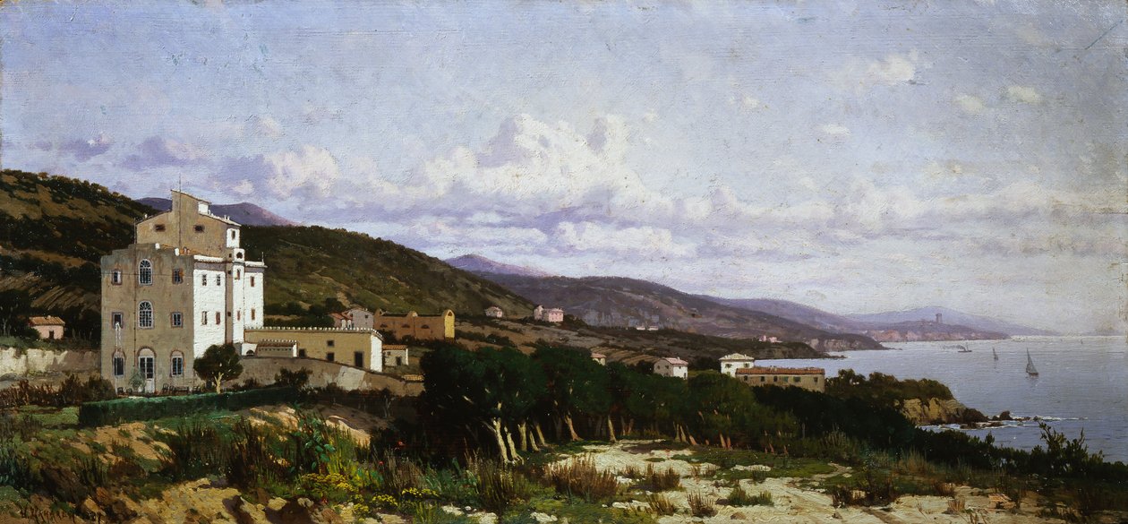 Ansicht von Castiglioncello von Ugo Manaresi