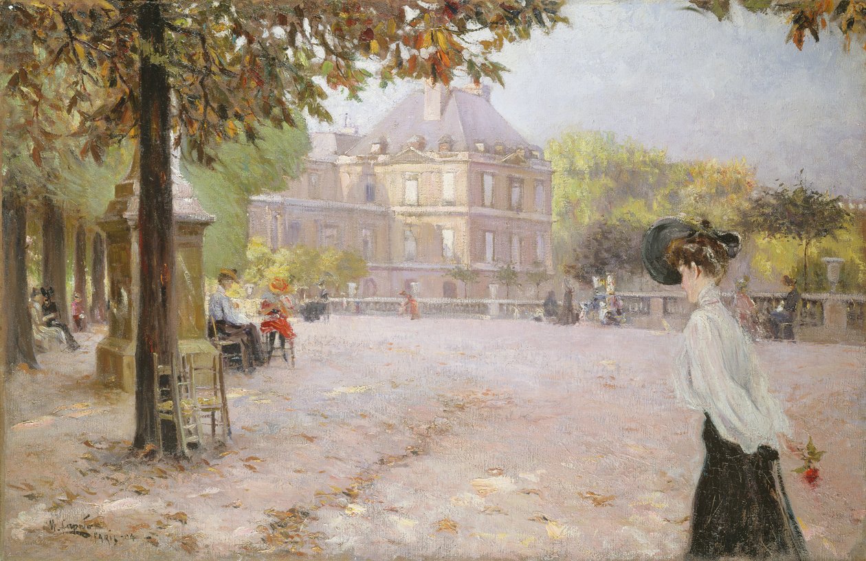 Die Luxemburger Gärten, Paris von Ulisse Caputo