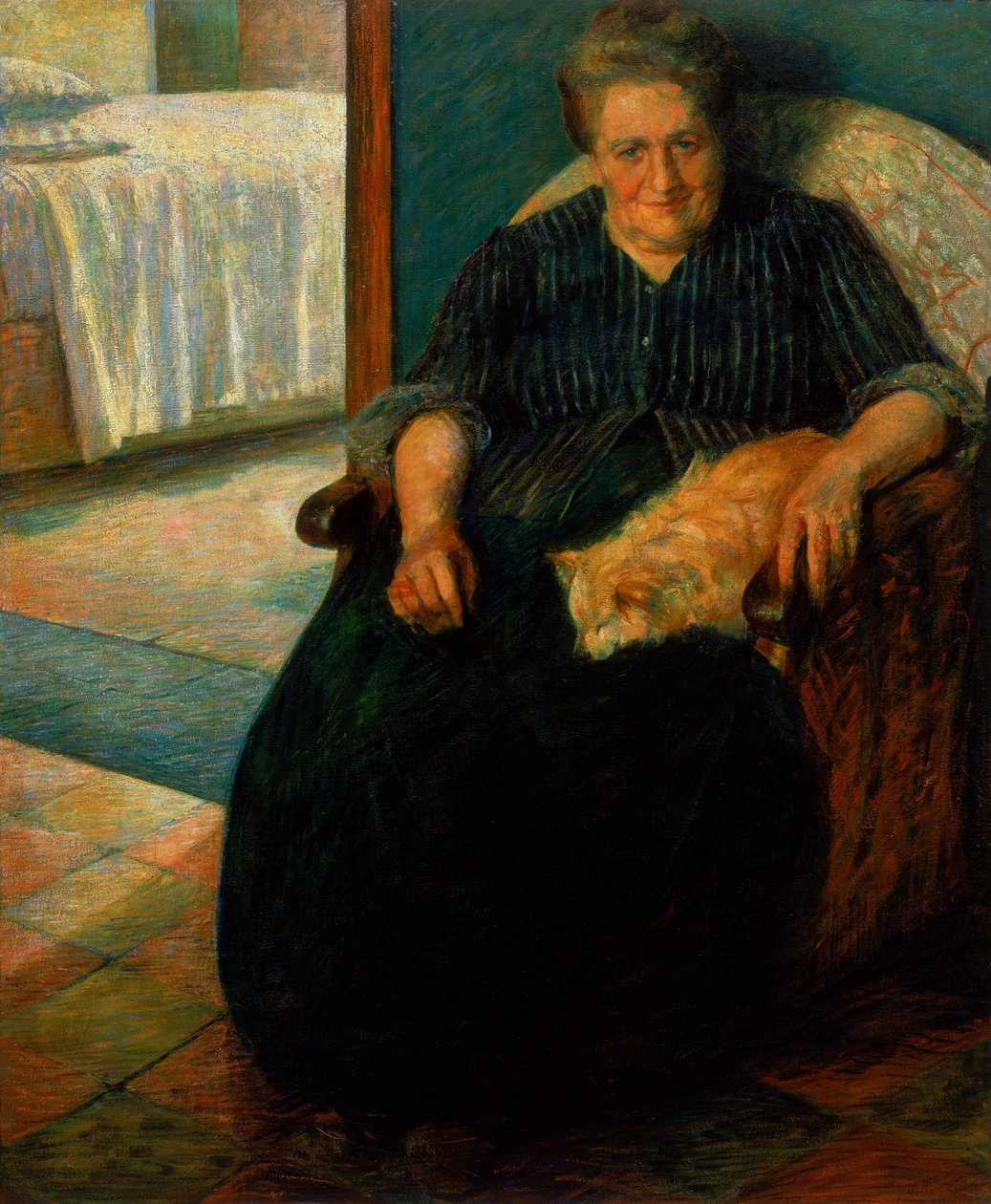 Signora Virginia, ca. 1905-10 von Umberto Boccioni