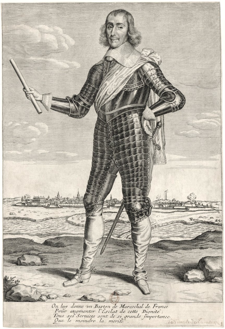 Abraham de Fabert (1599–1662), Marschall von Frankreich von Unbekannt Unbekannt