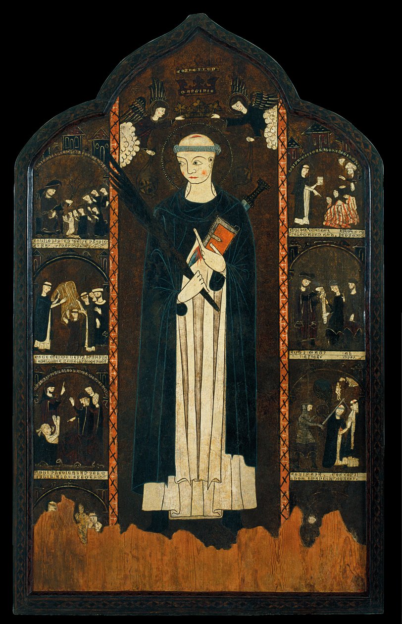 Altarbild des Heiligen Peter Martyr von Unbekannt Unbekannt