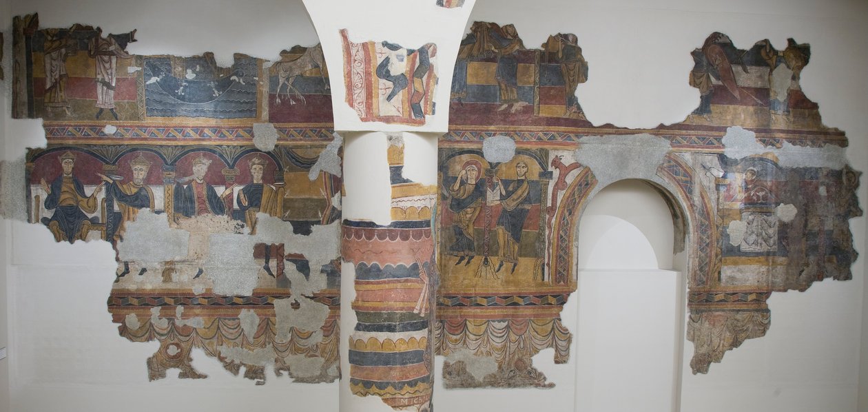 Biblische Szenen aus Santa Maria de Taüll von Unbekannt Unbekannt