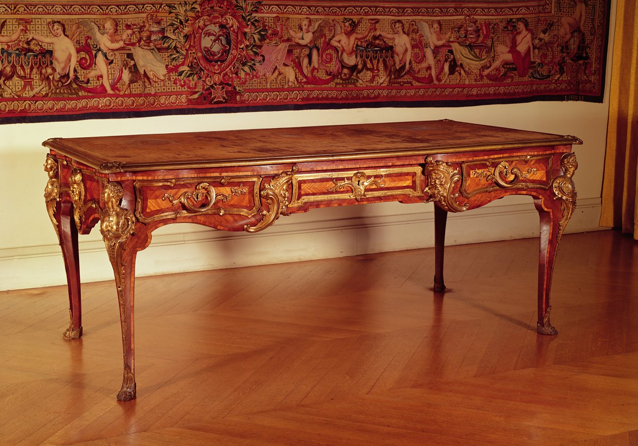 Bureau plat, französisch, Cressent von Unbekannt Unbekannt