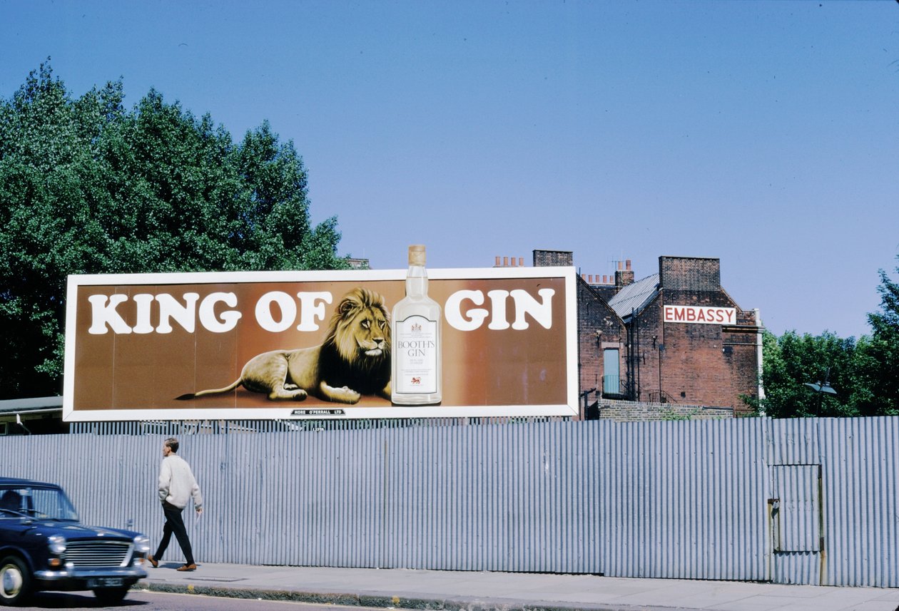 König des Gins, Swiss Cottage, 1967 von Unbekannt Unbekannt
