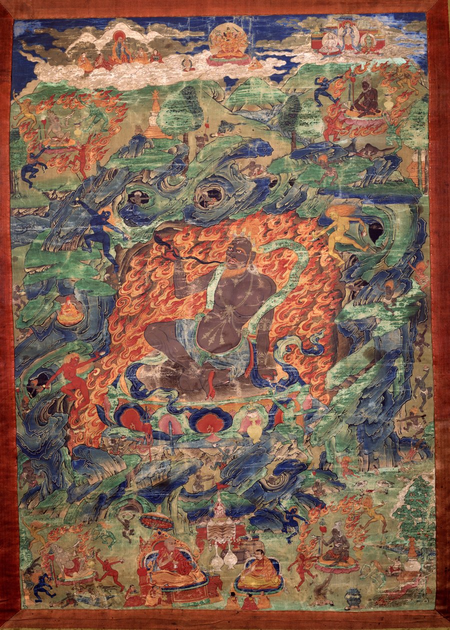 Mahakala in der Form eines Brahmanen von Unbekannt Unbekannt