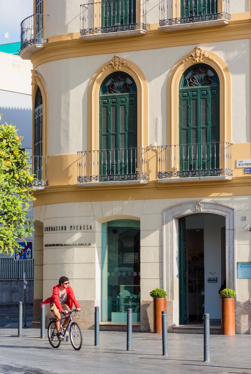 Malaga, Costa del Sol, Spanien. Geburtsort von Picasso. von Unbekannt Unbekannt