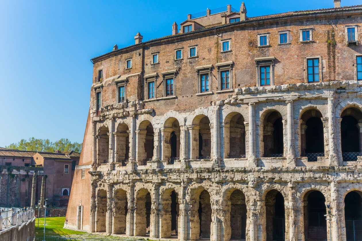 Rom, Italien. Theater des Marcellus. von Unbekannt Unbekannt