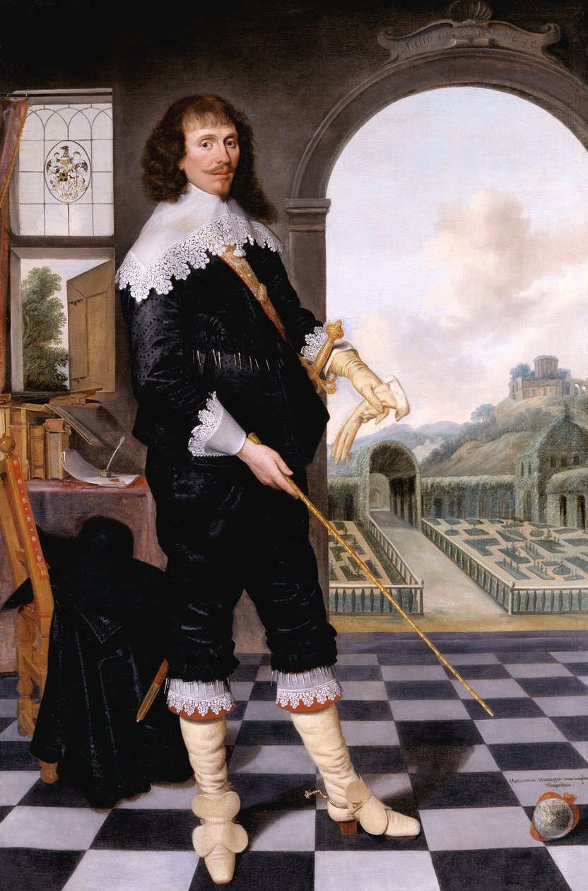 Porträt von William Style of Langley von Unbekannt Unbekannt