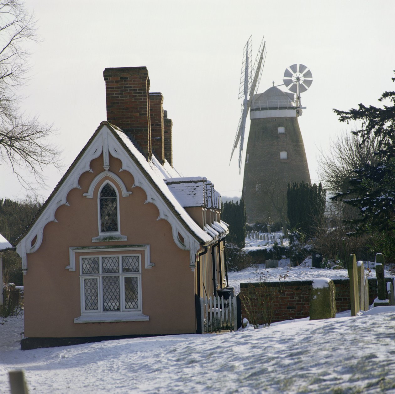 Thaxted im Winter von Unbekannt Unbekannt