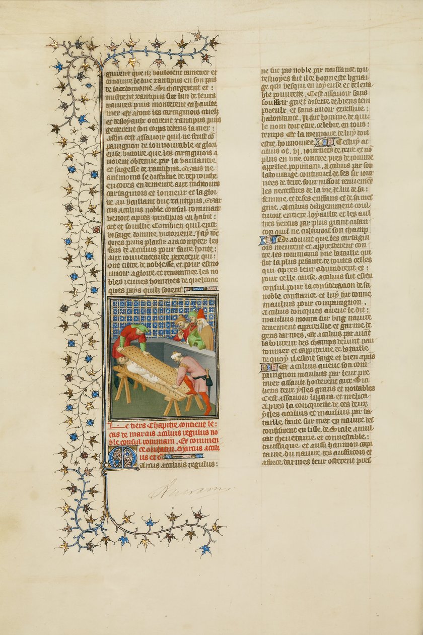 Der Tod des römischen Konsuls Marcus Atilius Regulus von Unbekannt Unbekannt