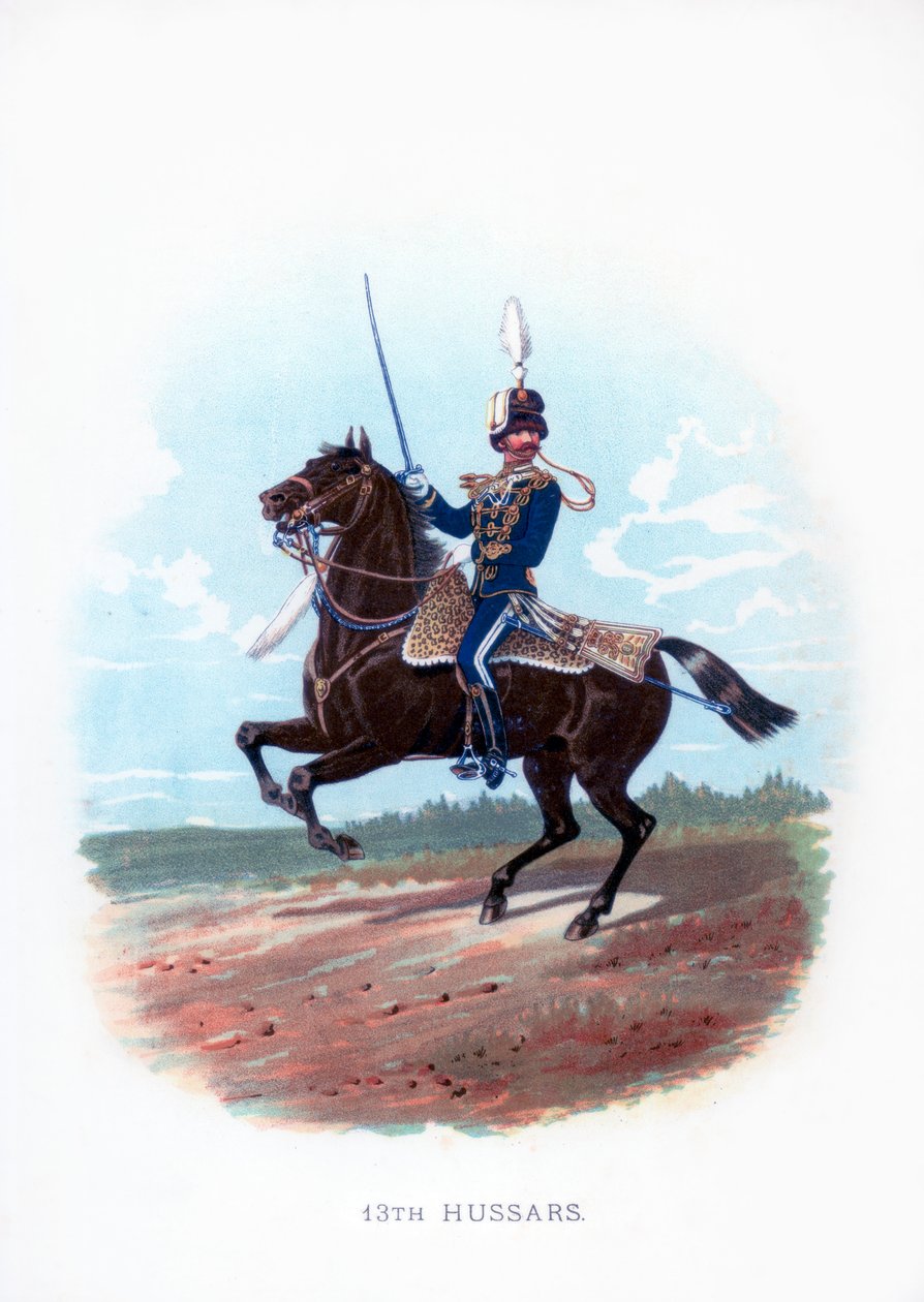 13. Husaren, 1889 von Unbekannt