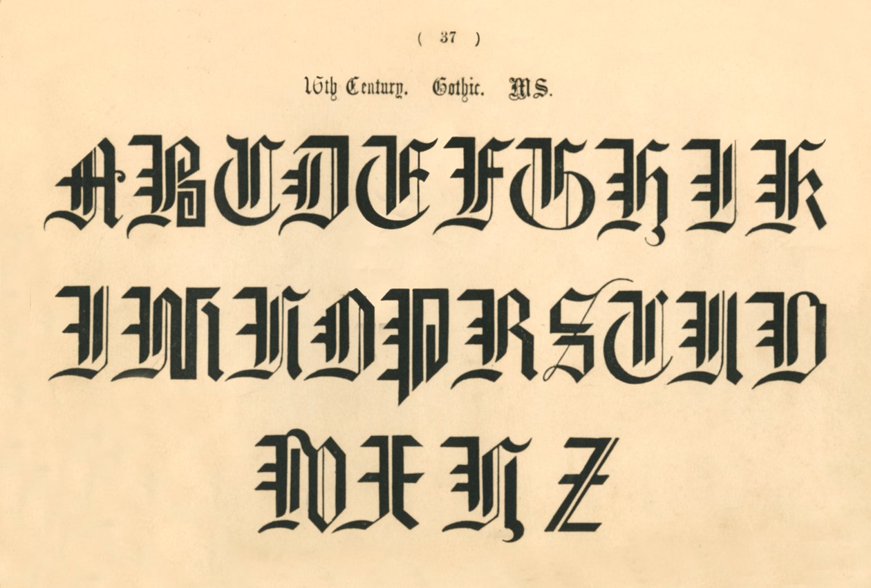 16. Jahrhundert. Gotisch. MS, 1862 von Unbekannt