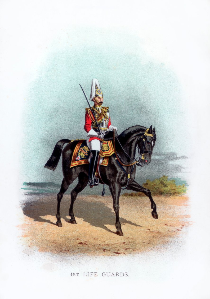 1. Life Guards, 1888 von Unbekannt
