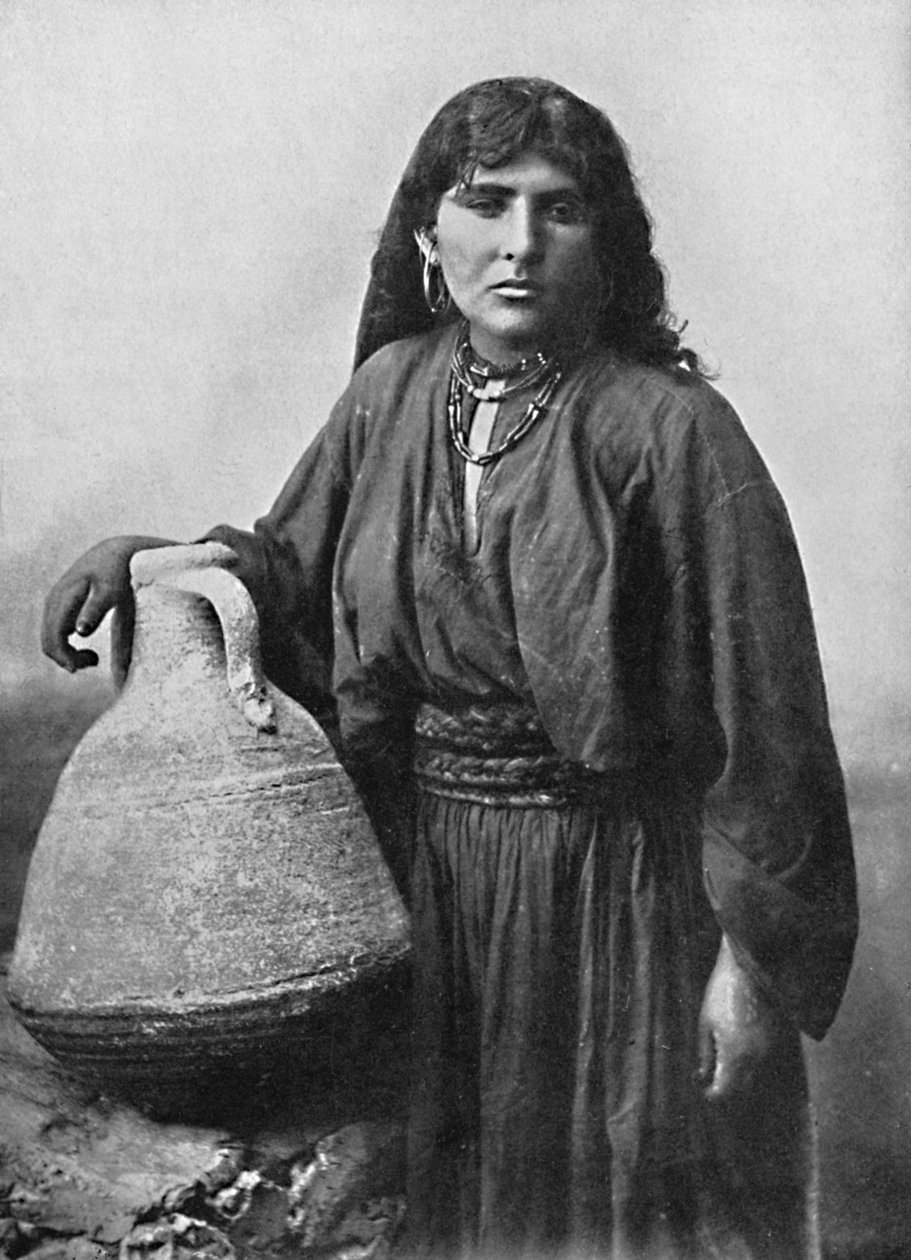Eine Beduinenfrau, Ägypten, 1912 von Unbekannt