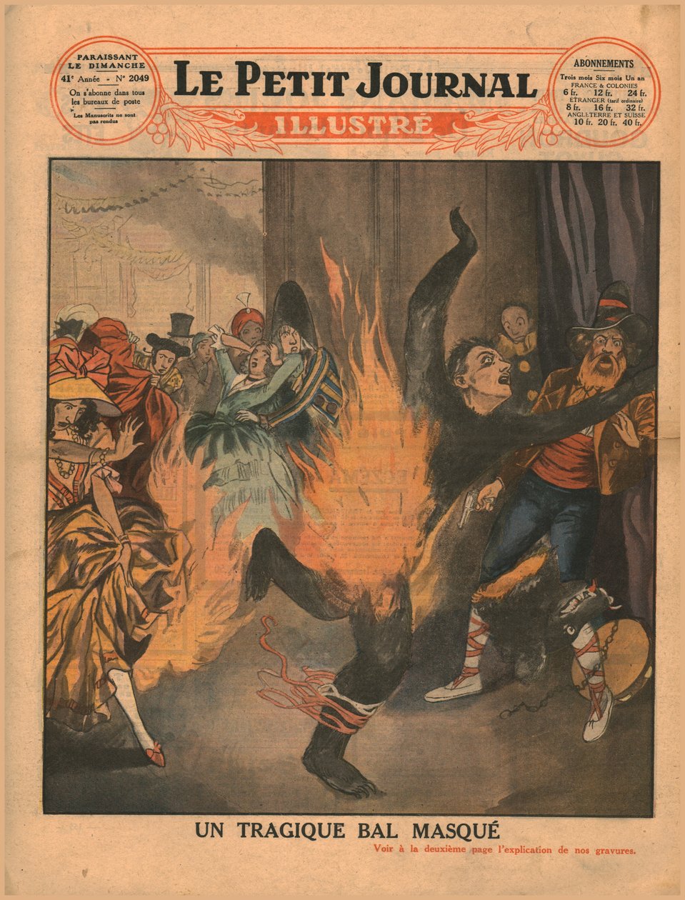 Ein tragischer Maskenball, 1930 von Unbekannt