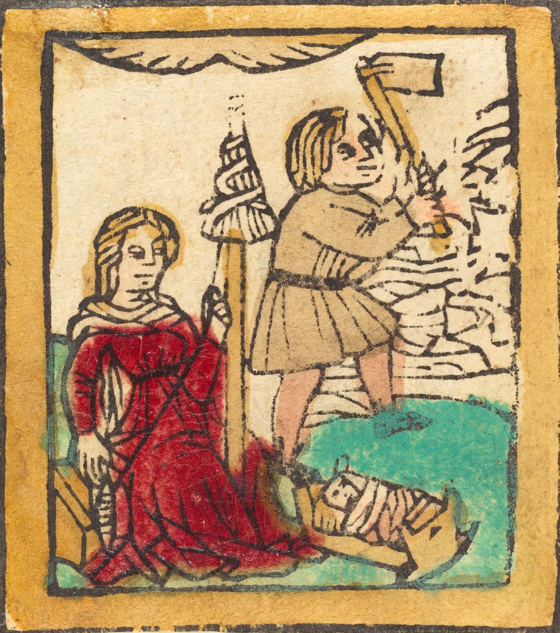 Adam und Eva von Unbekannt