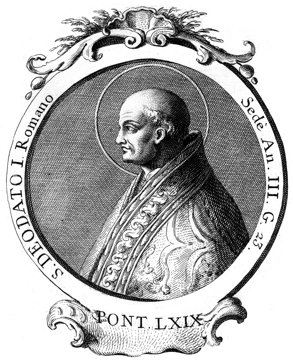 Adeodatus I., Papst der katholischen Kirche von Unbekannt