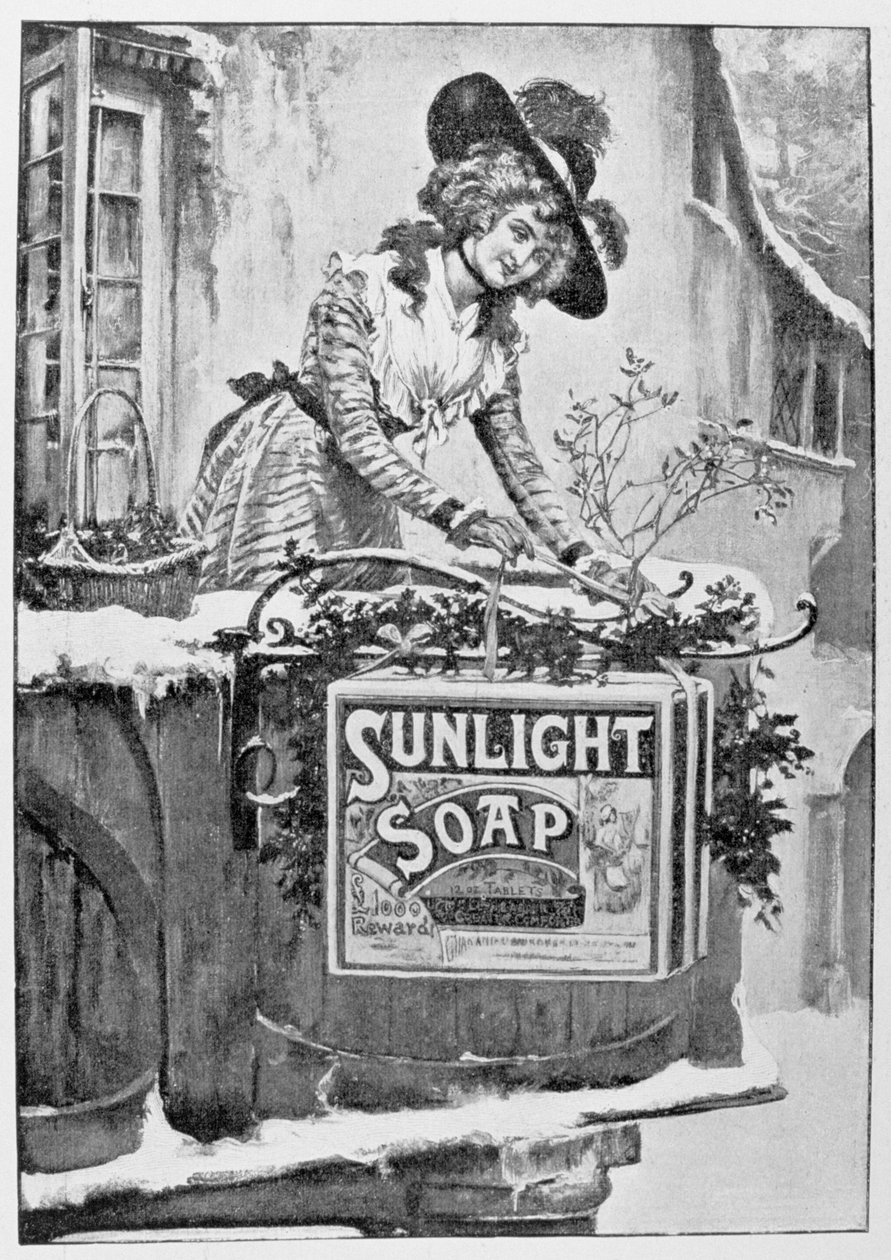 Werbung für Sunlight-Seife, 1903 von Unbekannt