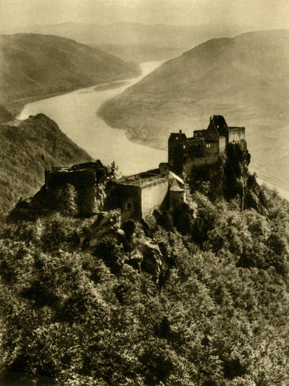 Burg Aggstein, Wachau, Niederösterreich, ca. 1935 von Unbekannt