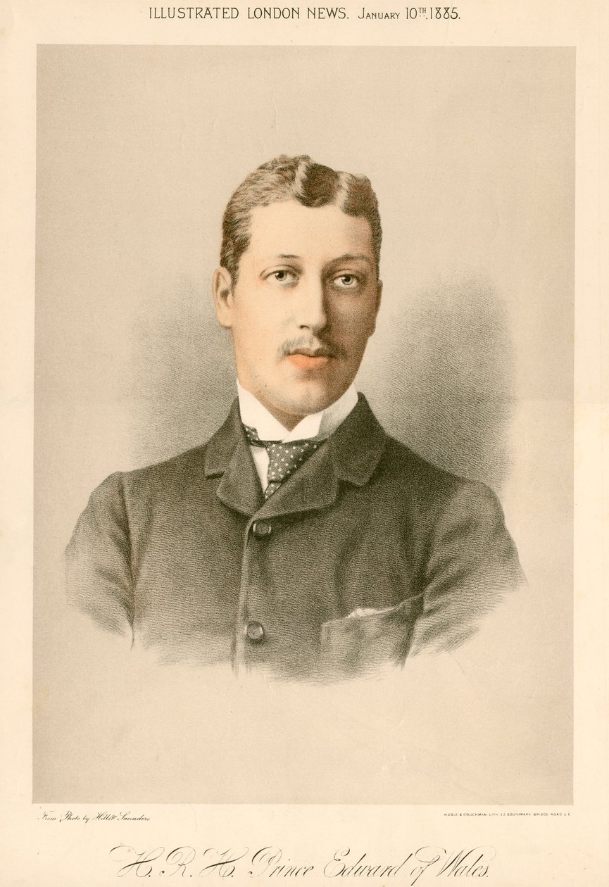 Albert Victor, Herzog von Clarence, 1885 von Unbekannt