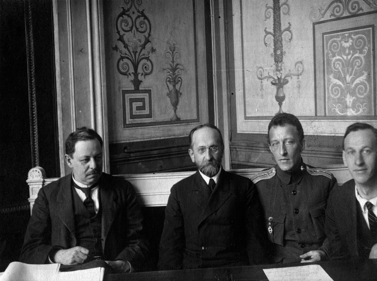 Alexander Blok, russischer Dichter, ca. 1917-1921 von Unbekannt