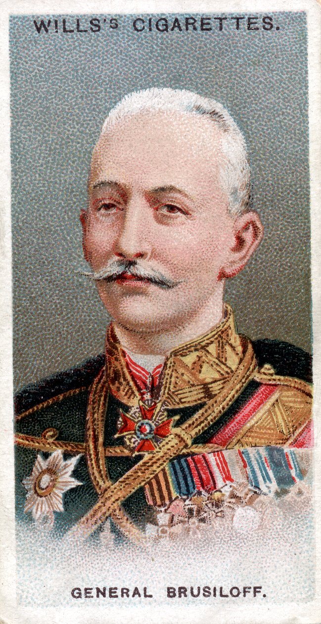 Alexei Brusilov, russischer Soldat, 1917 von Unbekannt