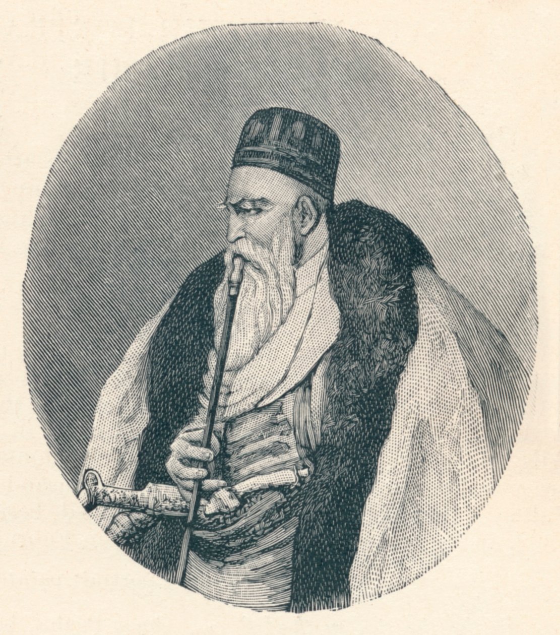 Ali Pascha von Tepelena, um 1906, 1907 von Unbekannt