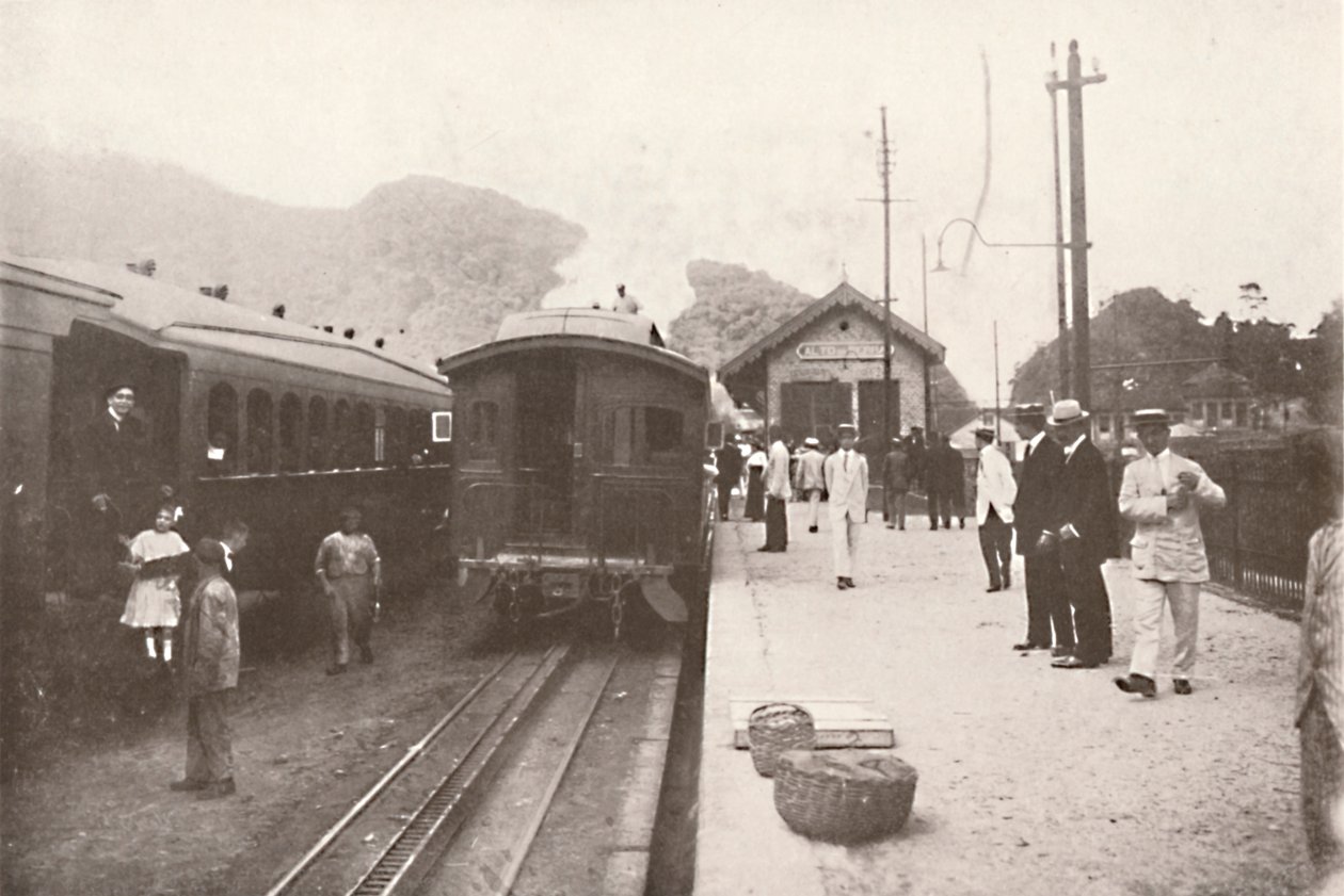 Alto da Serra: Petropolis - Leopoldina Eisenbahn, 1914 von Unbekannt