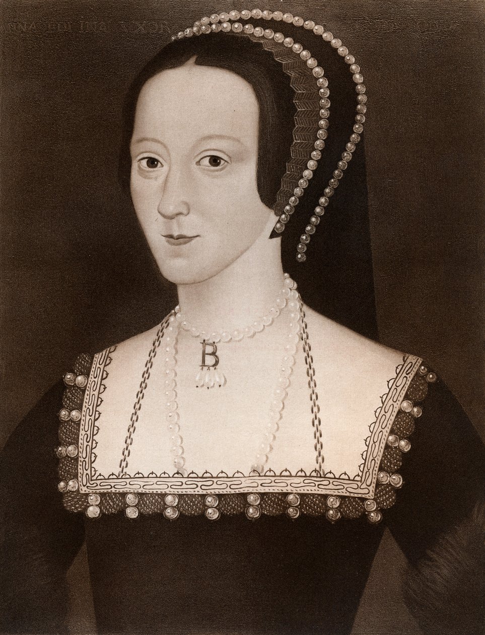 Anne Boleyn, um 1532, 1902 von Unbekannt