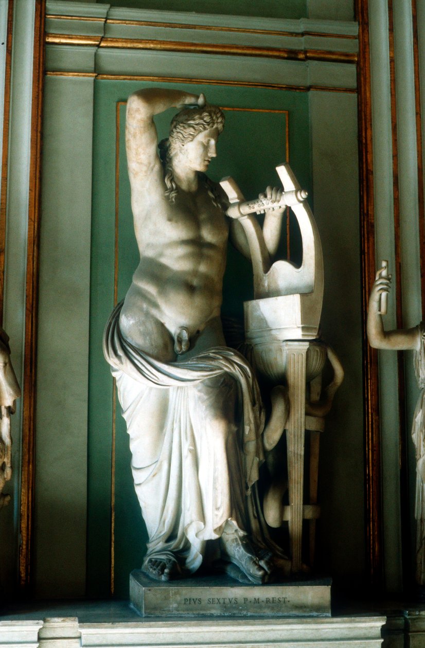 Apollo mit Lyra von Unbekannt