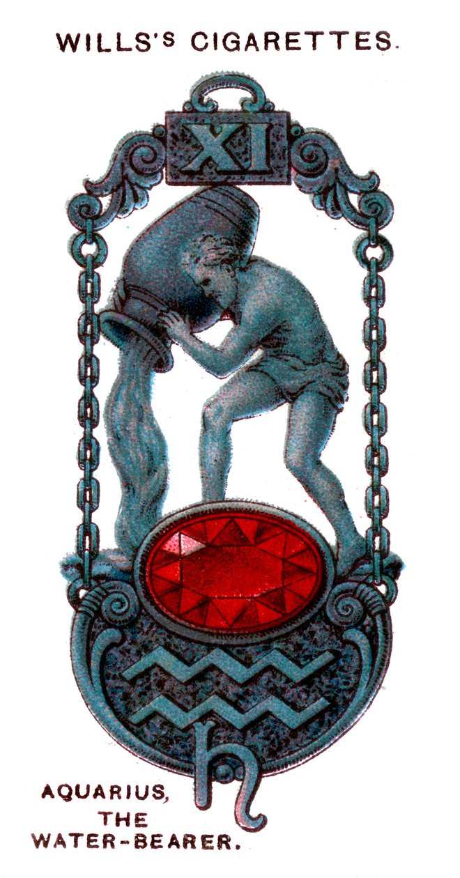 Wassermann, der Wasserträger, 1923 von Unbekannt