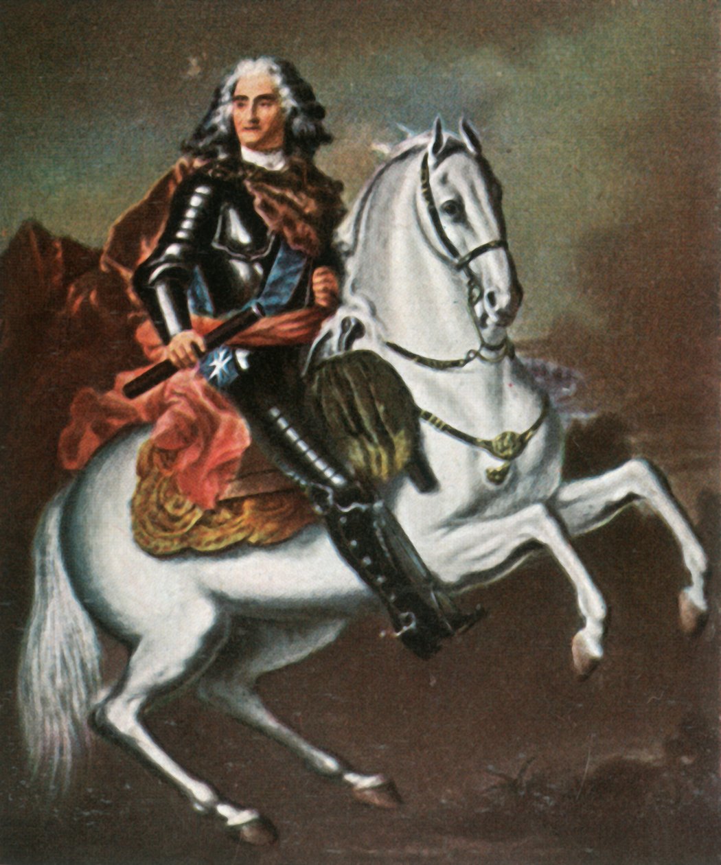 August der Starke, 1718, 1936 von Unbekannt