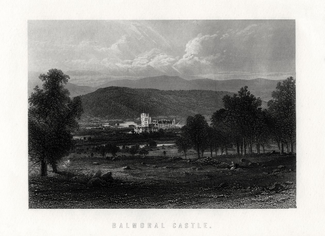 Balmoral Castle, Schottland, 1883 von Unbekannt