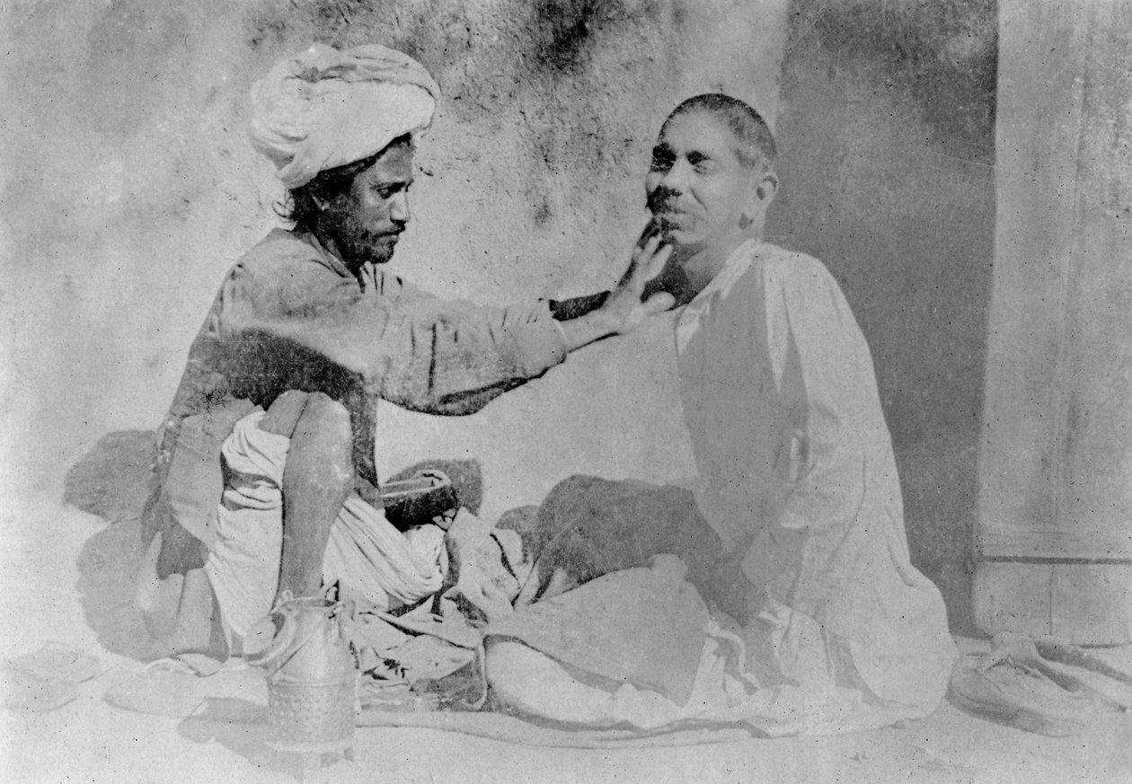 Barbier, Chakrata, Indien, 1917 von Unbekannt
