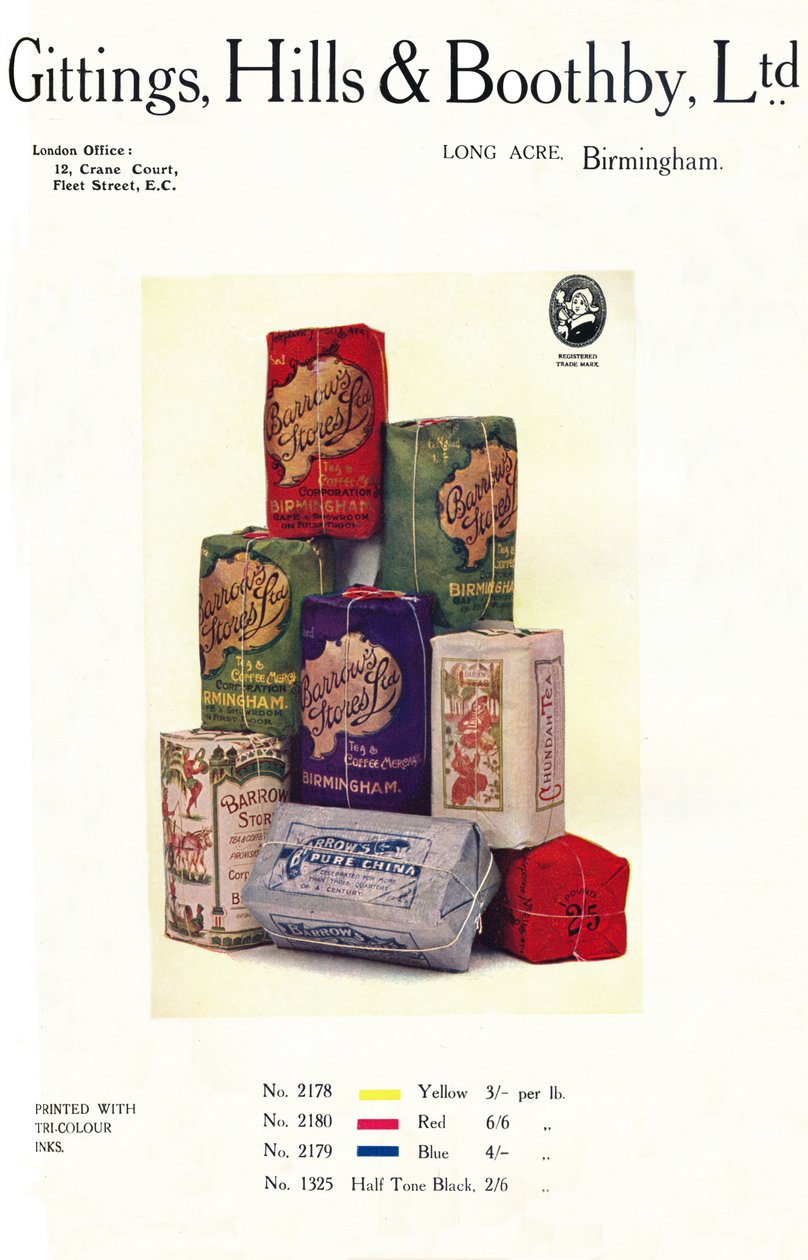 Barrows Stores Ltd. Werbung, 1910 von Unbekannt
