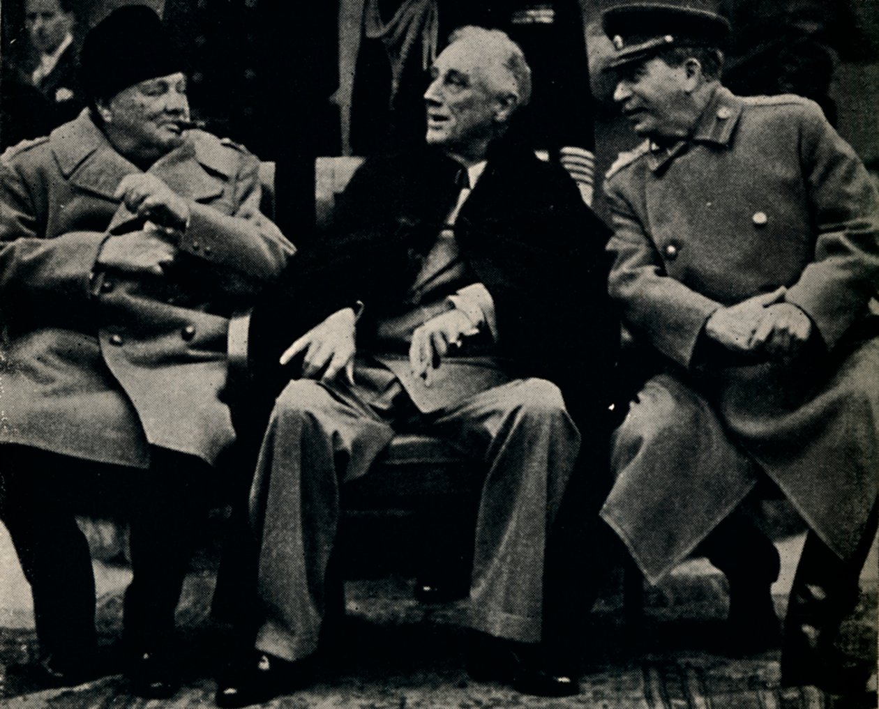 Konferenz der Großen Drei auf der Krim, Februar 1945 von Unbekannt