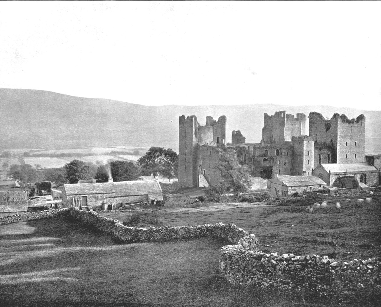 Bolton Castle, Wensleydale, North Yorkshire, 1894 von Unbekannt