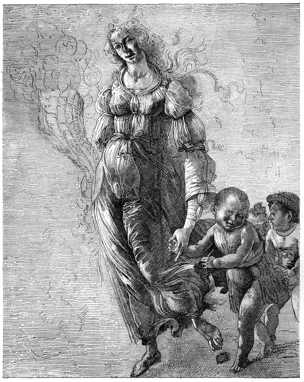 Botticellis Fülle, 1882 von Unbekannt