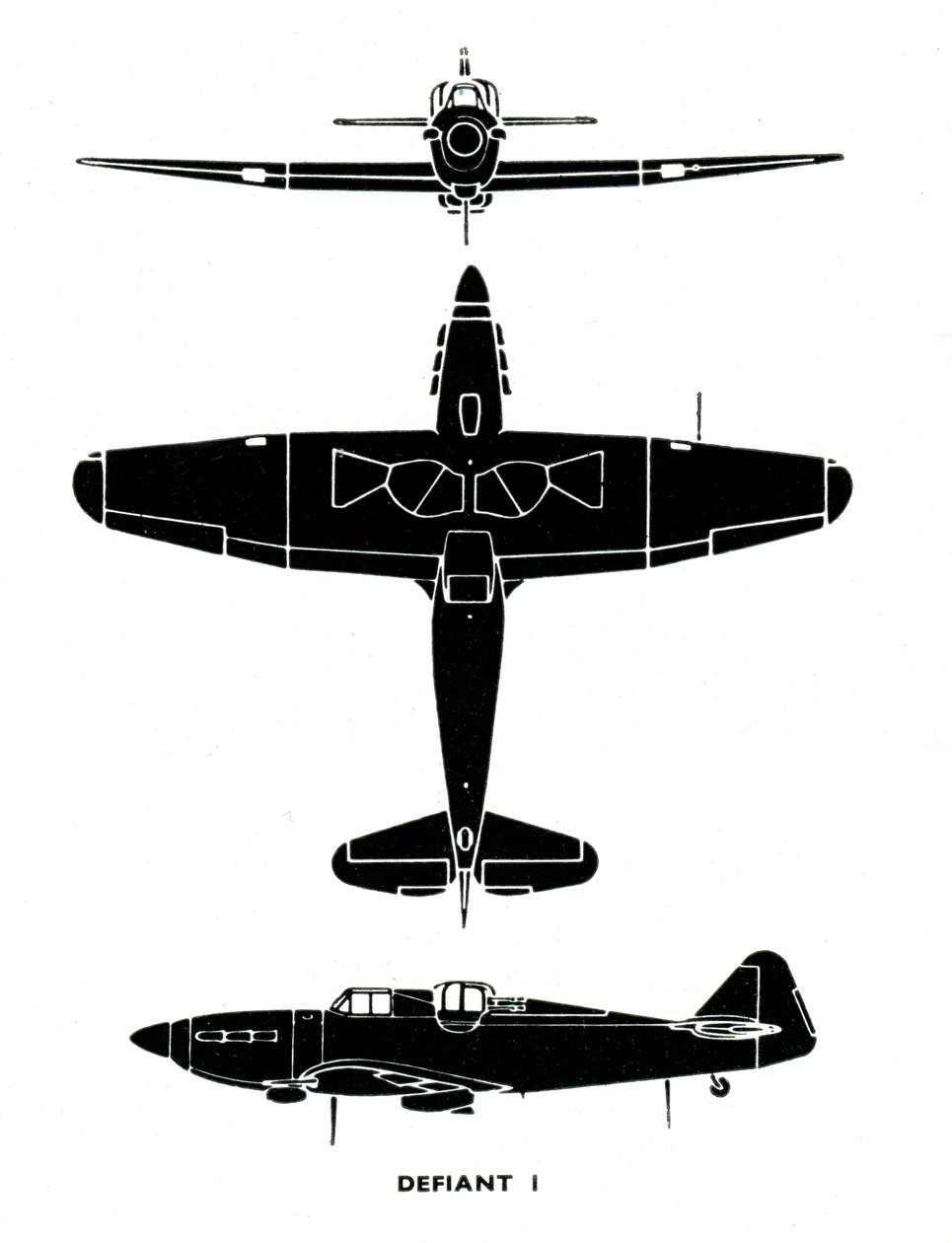Boulton Paul Defiant I, 1941 von Unbekannt